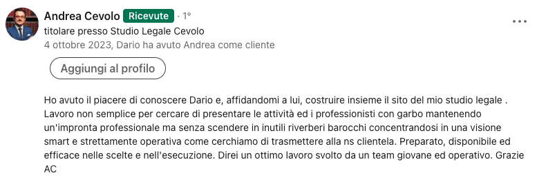 Studio Legale Cevolo - Servizi - case study Digital Valcore - immagine 2